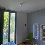 Apartment Designholzhaus mit Panoramablick in der Märkischen Schweiz *