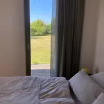 Designholzhaus mit Panoramablick in der Märkischen Schweiz Apartment Ihlow (Markisch-Oderland)