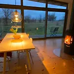 Apartment Designholzhaus mit Panoramablick in der Märkischen Schweiz Ihlow (Markisch-Oderland)