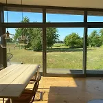 Designholzhaus mit Panoramablick in der Märkischen Schweiz Ihlow (Markisch-Oderland)