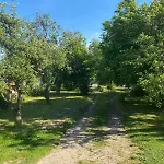 Apartment Designholzhaus mit Panoramablick in der Märkischen Schweiz
