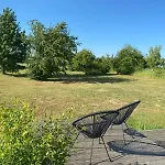 Designholzhaus mit Panoramablick in der Märkischen Schweiz Apartment