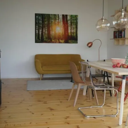 Apartment Designholzhaus Mit Feldblick In Der Maerkischen Schweiz