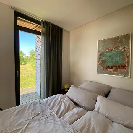 Designholzhaus Mit Panoramablick In Der Maerkischen Schweiz 公寓 *