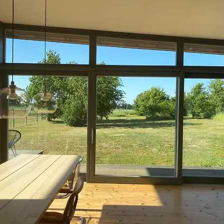 Apartment Designholzhaus mit Panoramablick in der Märkischen Schweiz Ihlow (Markisch-Oderland)