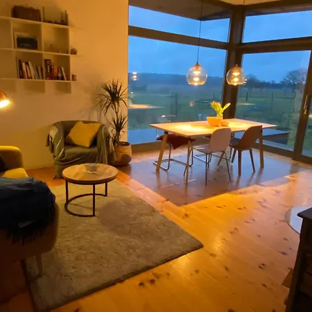 公寓 Designholzhaus Mit Panoramablick In Der Maerkischen Schweiz