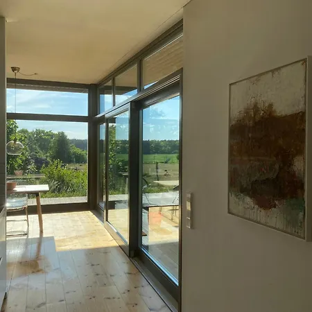 Designholzhaus Mit Panoramablick In Der Maerkischen Schweiz *