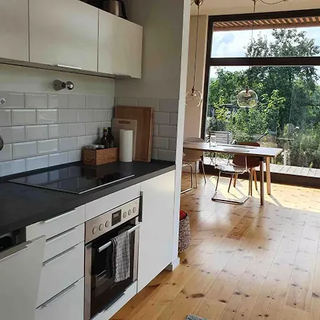 Designholzhaus Mit Panoramablick In Der Maerkischen Schweiz Ihlow (Markisch-Oderland)