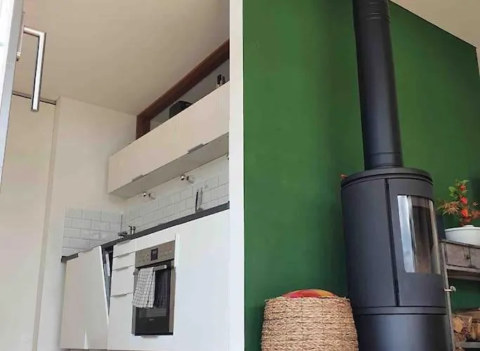 Apartment Designholzhaus Mit Feldblick In Der Maerkischen Schweiz