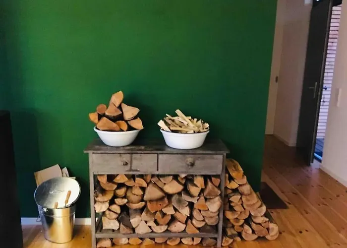 Apartment Designholzhaus Mit Feldblick In Der Maerkischen Schweiz